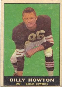 Bill Howton 1961 Topps #24 Sports Card