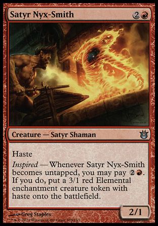 Satyr Nyx-Smith (Born of the Gods) Trading Card