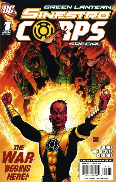 Green Lantern Sinestro Corps Special #1 Comic