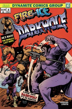 Fire And Ice Darkwolf #4 (Cvr K Robert Hack Variant)