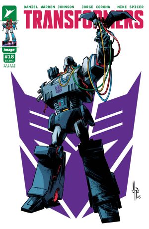 Transformers #18 (2nd Ptg Cvr A Jason Howard Decepticon Cvr)