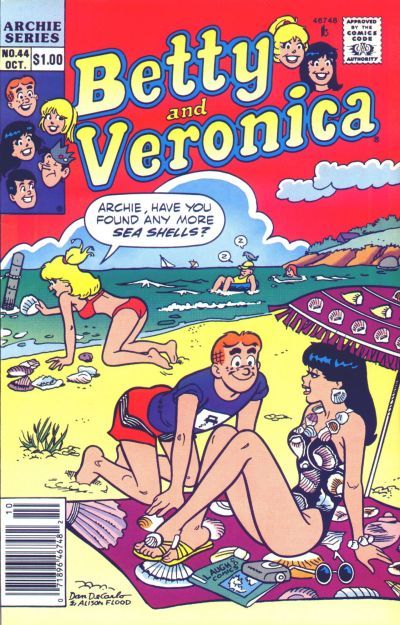 Betty and Veronica #44 Comic