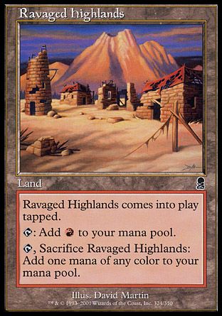 Ravaged Highlands (Odyssey) Trading Card