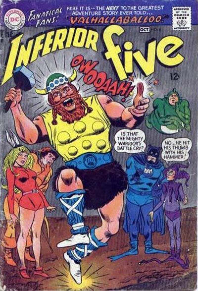 The Inferior Five #4 Comic