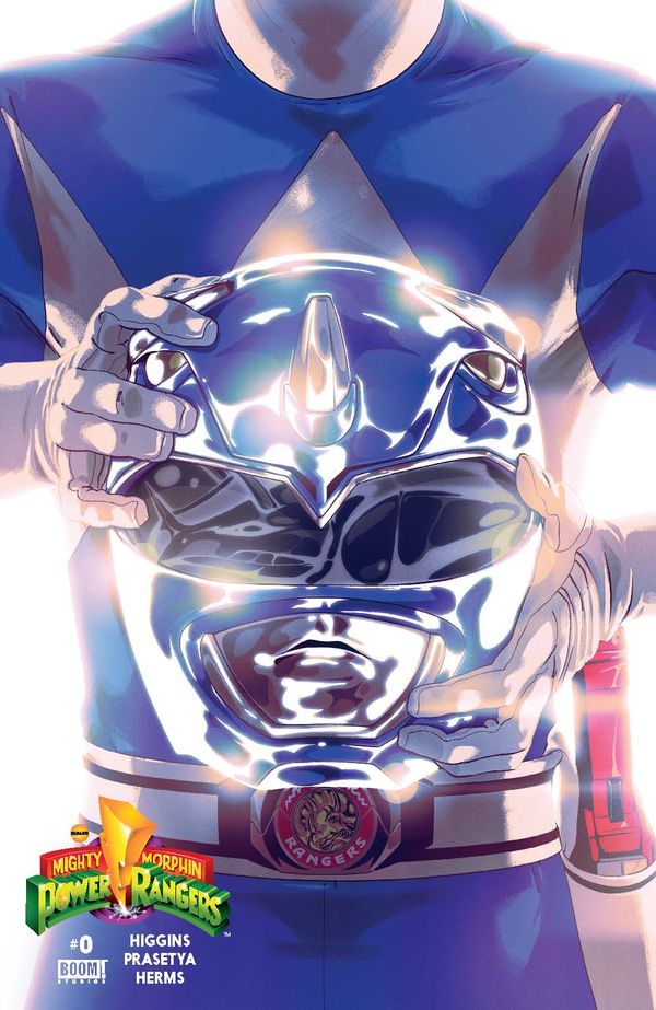 Mighty Morphin Power Rangers #0 (Blue Ranger Variant)