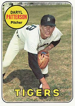 Daryl Patterson 1969 Topps #101 Sports Card