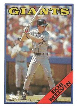 Bob Melvin 1988 Topps #41