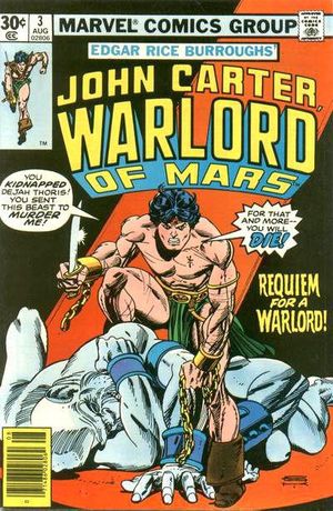 John Carter Warlord of Mars #3