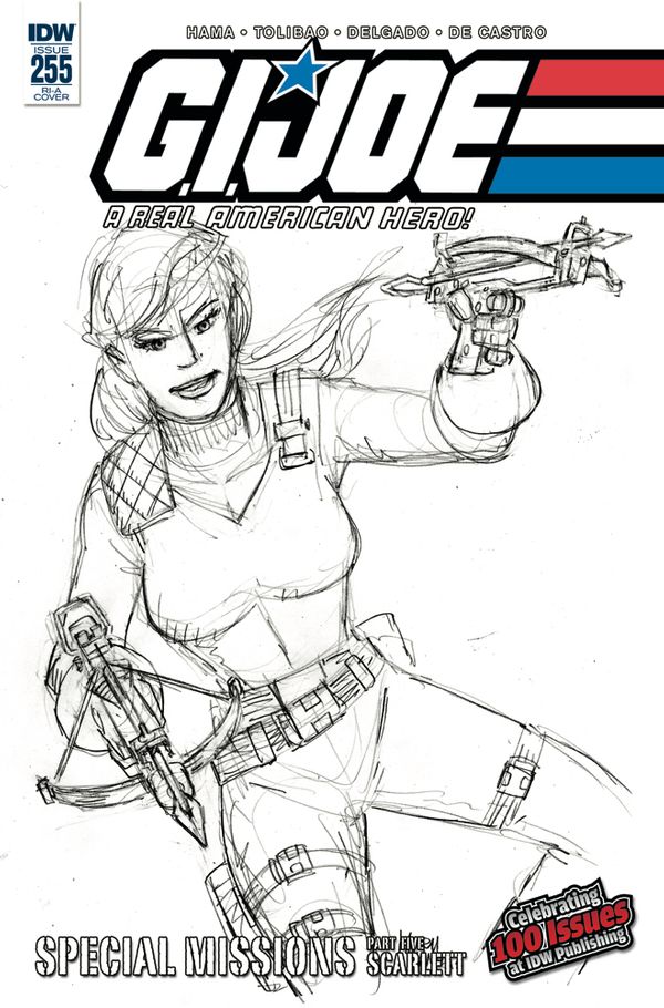 G.I. Joe A Real American Hero #255 (10 Copy Cover Hama)