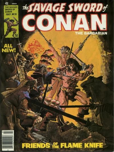 The Savage Sword of Conan #31 Comic
