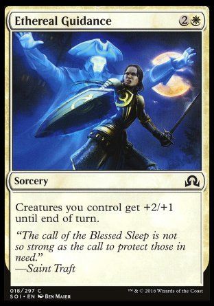 Ethereal Guidance (Shadows over Innistrad) Trading Card