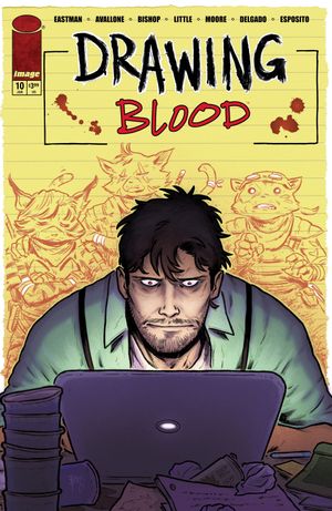 Drawing Blood #10 (Cvr B Ben Bishop Variant)
