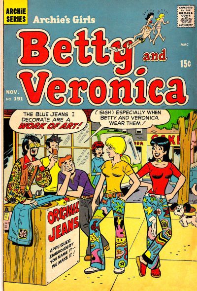 Archie's Girls Betty and Veronica #191 Comic