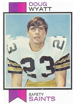 1973 Topps Football Card #468: Spider Lockhart