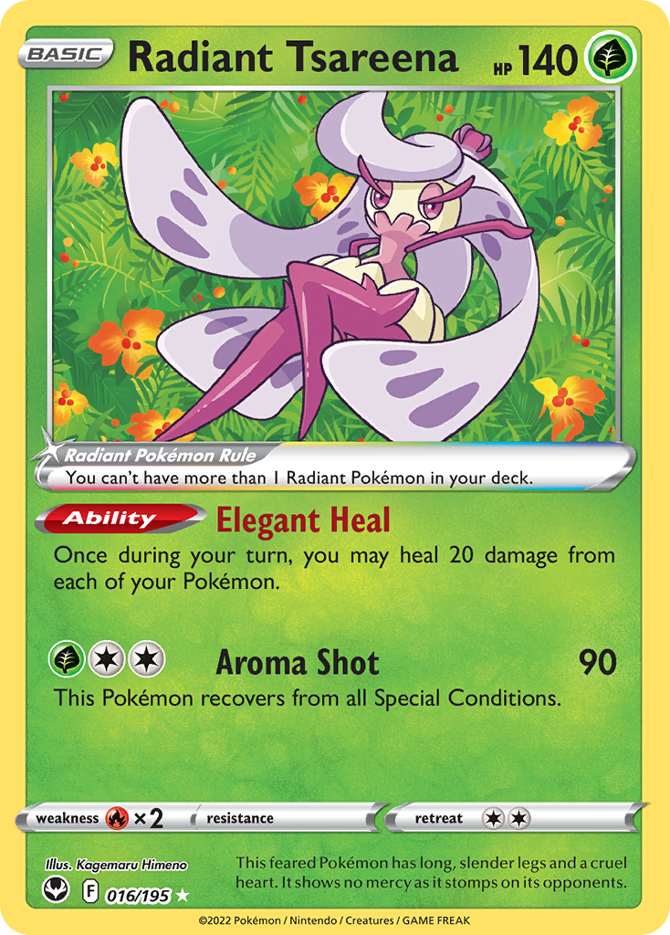 Tsareena Pokémon Card