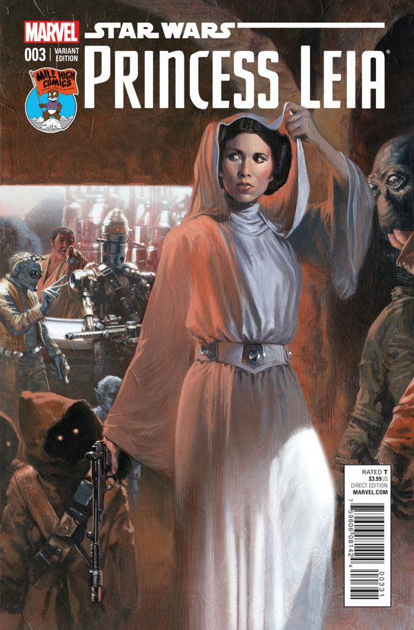 Princess Leia #3 (Mile High Comics Edition)