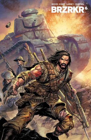 Brzrkr (berzerker) #6 (Cover F 50 Copy Cover Kirkham)