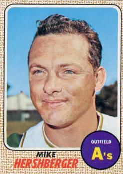  1968 Topps # 458 Lew Krausse Oakland Athletics