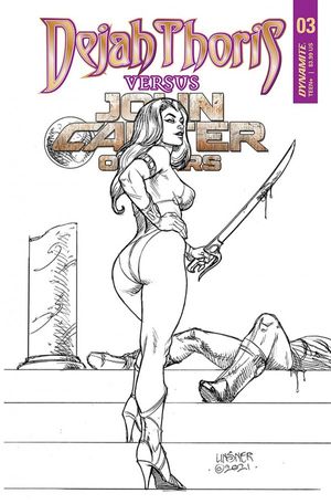 Dejah Thoris Vs John Carter Of Mars #3 (Cover H 25 Copy Cover Linsner B&amp)