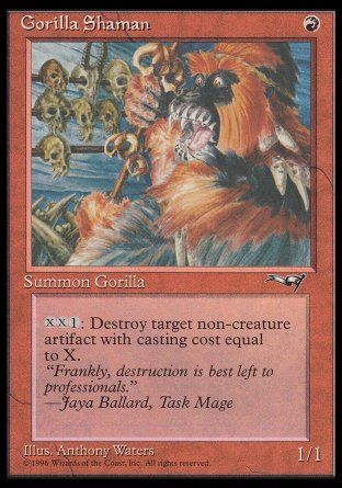 Gorilla Shaman (Alliances) Trading Card