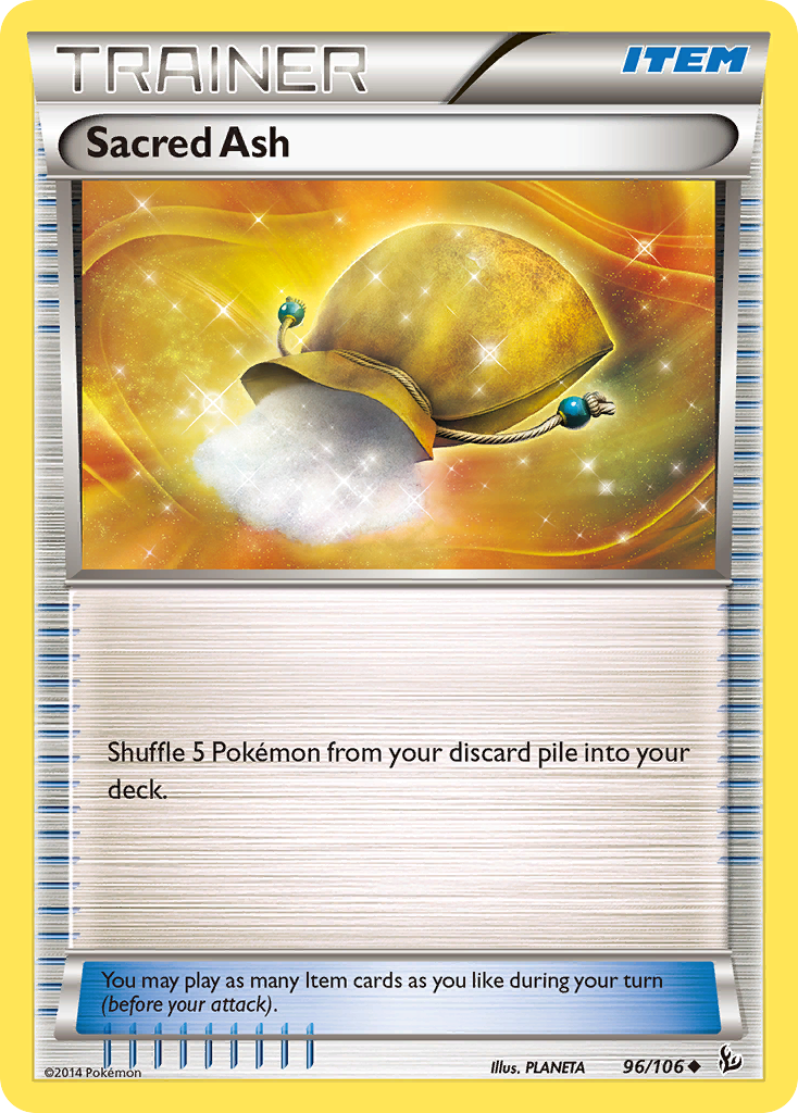 Sacred Ash (Trainer: Item) (96/106) - Flashfire Pokémon Card