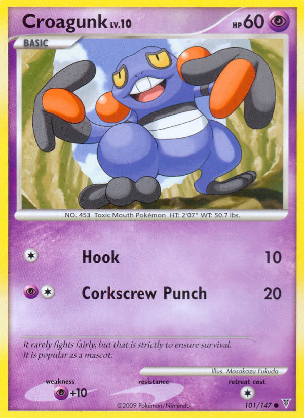 Croagunk (101/147) - Supreme Victors Pokémon Card