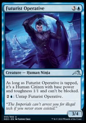 Futurist Operative (Kamigawa: Neon Dynasty)