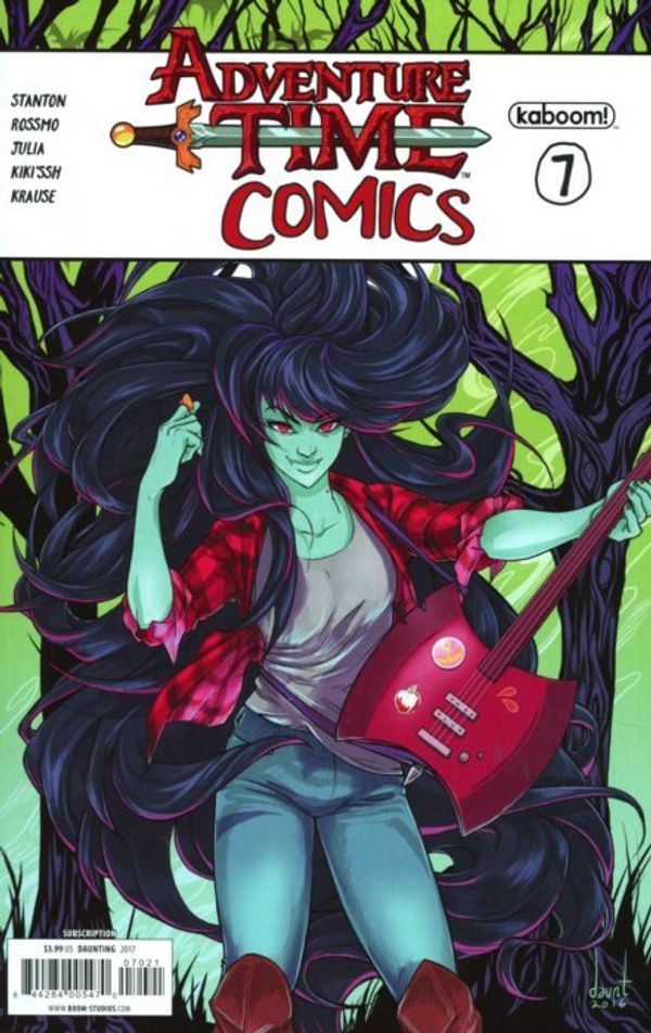 Adventure Time Comics #7 (Subscription Daunting Cover)