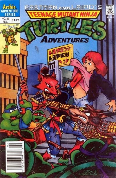 Teenage Mutant Ninja Turtles Adventures #29 Comic