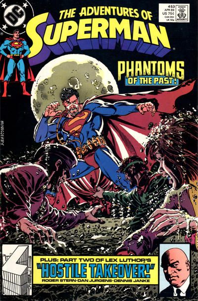 Adventures of Superman #453 Comic
