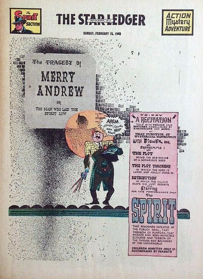 Spirit Section #2/15/1948 Comic
