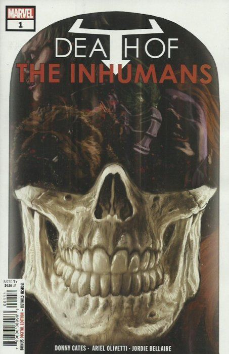Death of the Inhumans #1 Comic