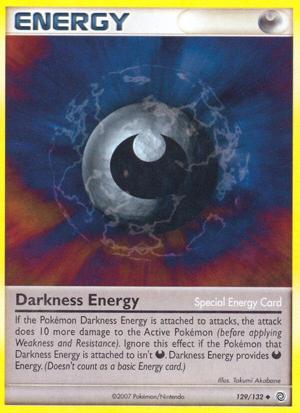 Darkness Energy (129/132) - Secret Wonders Pokémon Card