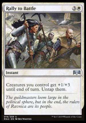 Rally to Battle (Ravnica Allegiance)