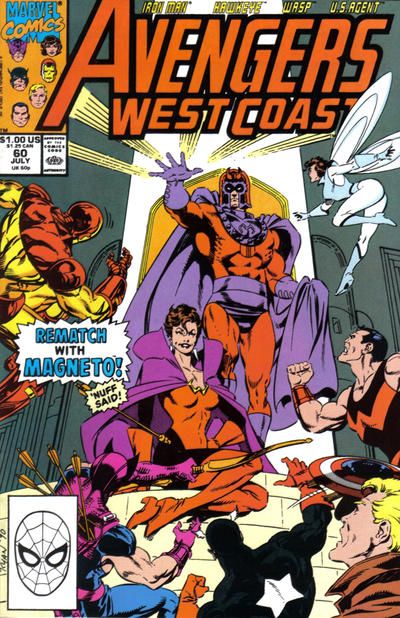 Avengers West Coast #60 Comic