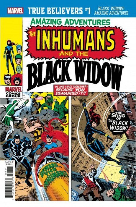 True Believers: Black Widow Amazing Adventures #1 Comic