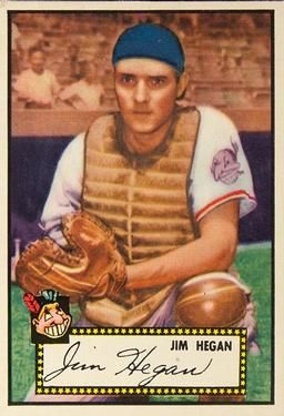 Jim Hegan 1952 Topps #17 Sports Card