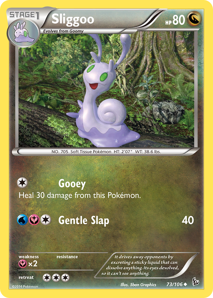 Sliggoo (73/106) - Flashfire Pokémon Card