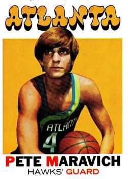 Pete Maravich 1971 Topps #55 Sports Card