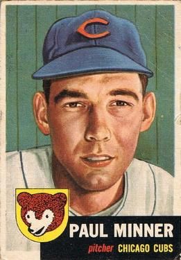 Paul Minner 1953 Topps #92 Sports Card