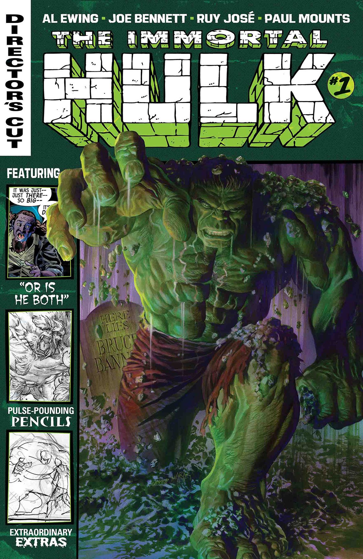 Immortal Hulk #1 (Director's Cut) Value - GoCollect (immortal-hulk-1 ...