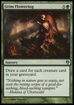 Grim Flowering (Izzet vs. Golgari)