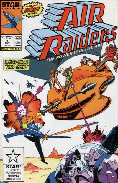Air Raiders Comic