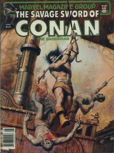 The Savage Sword of Conan #67 Comic