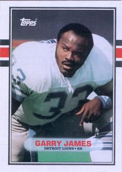 Garry James 1989 Topps #367 Sports Card