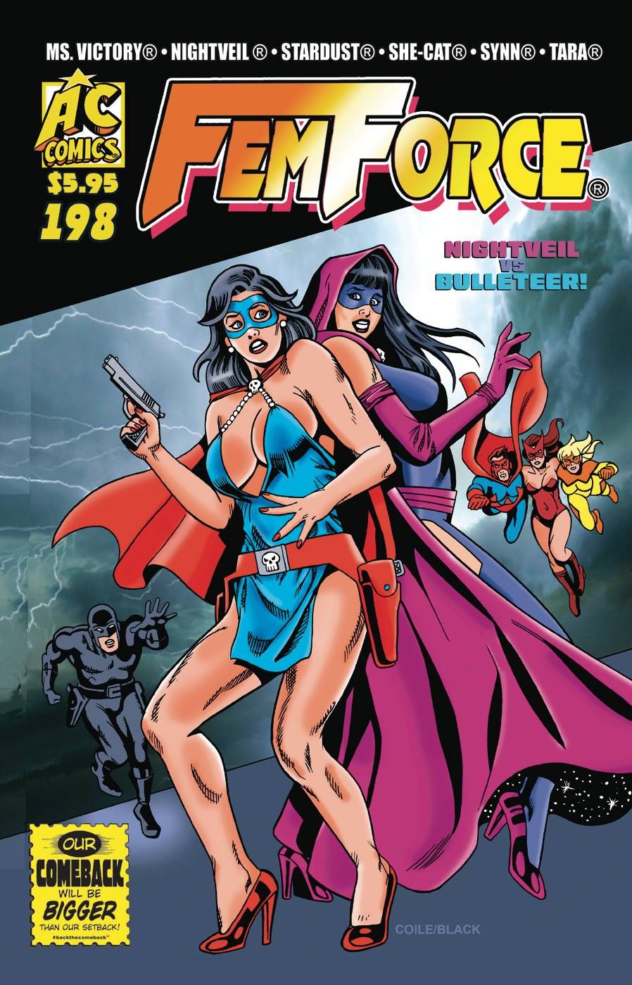 Femforce #198 Comic