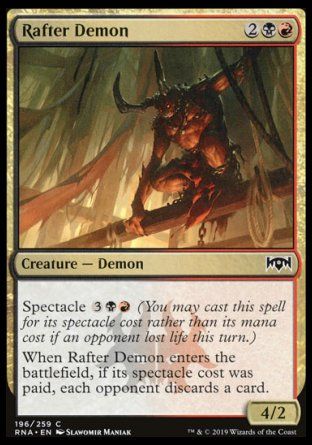 Rafter Demon (Ravnica Allegiance) Trading Card