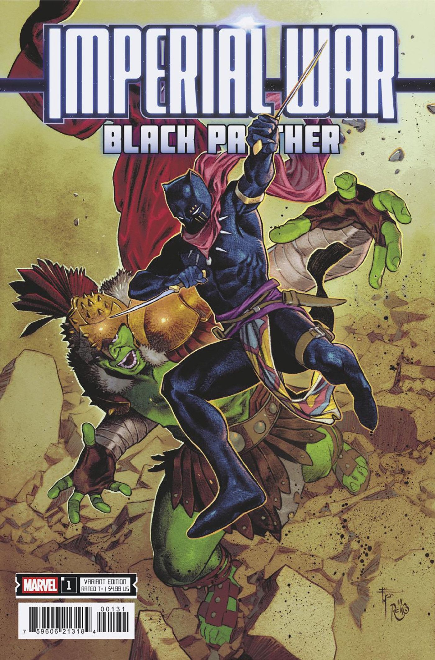 Imperial War: Black Panther #1 (Francesco Mobili Variant) Comic