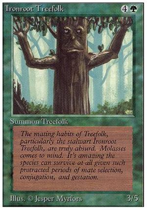 Ironroot Treefolk (Unlimited)