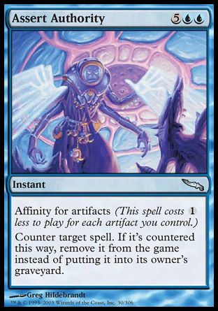 Assert Authority (Mirrodin) Trading Card